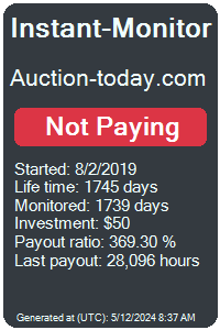 auction-today.com Monitored by Instant-Monitor.com