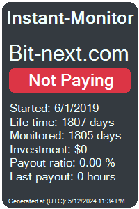 bit-next.com Monitored by Instant-Monitor.com