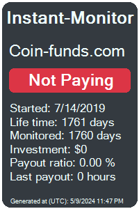 coin-funds.com Monitored by Instant-Monitor.com