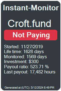 croft.fund Monitored by Instant-Monitor.com