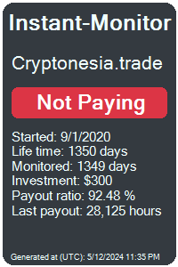 cryptonesia.trade Monitored by Instant-Monitor.com