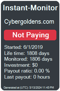 cybergoldens.com Monitored by Instant-Monitor.com