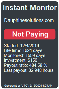 dauphinesolutions.com Monitored by Instant-Monitor.com