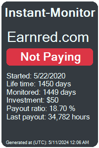 earnred.com Monitored by Instant-Monitor.com