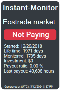 eostrade.market Monitored by Instant-Monitor.com