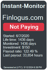 finlogus.com Monitored by Instant-Monitor.com