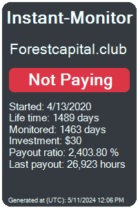forestcapital.club Monitored by Instant-Monitor.com