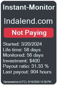 indalend.com Monitored by Instant-Monitor.com