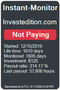 investedition.com Monitored by Instant-Monitor.com