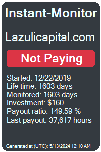 lazulicapital.com Monitored by Instant-Monitor.com