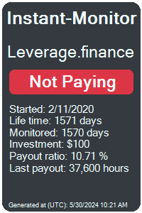 leverage.finance Monitored by Instant-Monitor.com
