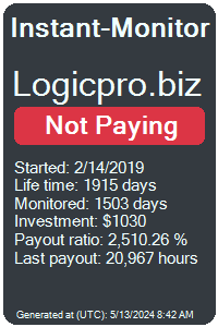 logicpro.biz Monitored by Instant-Monitor.com