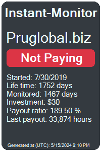 pruglobal.biz Monitored by Instant-Monitor.com