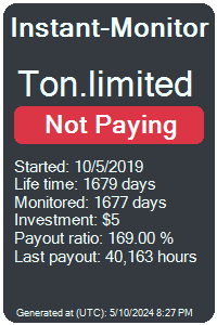 ton.limited Monitored by Instant-Monitor.com