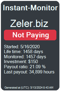 zeler.biz Monitored by Instant-Monitor.com