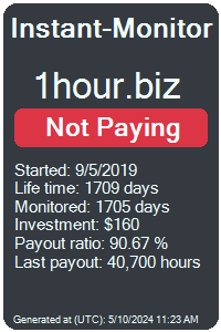 1hour.biz Monitored by Instant-Monitor.com