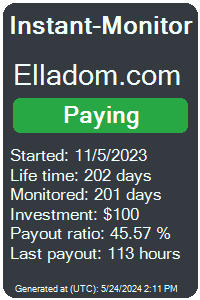 elladom.com Monitored by Instant-Monitor.com