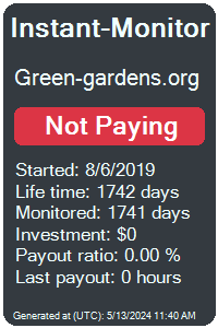 green-gardens.org Monitored by Instant-Monitor.com