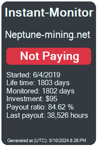 neptune-mining.net Monitored by Instant-Monitor.com